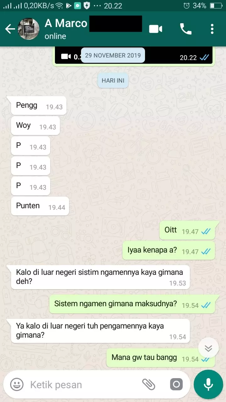 chat wa bule salah paham dilamar © Twitter/@keradankacamata chat wa bule salah paham dilamar © Twitter/@keradankacamata