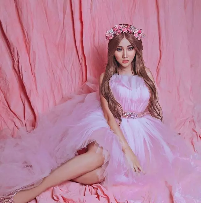 lucinta luna mirip barbie Instagram