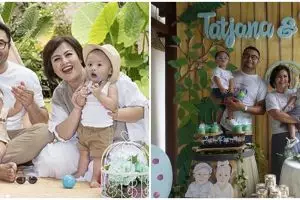 Inspirasi pesta ultah tema kebun binatang ala 8 anak seleb