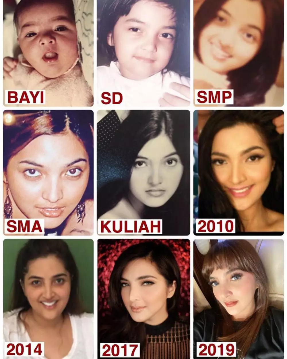 Transformasi Aurel dan Ashanty dari bayi hingga sekarang, manglingi Instagram/@ashanty_ash