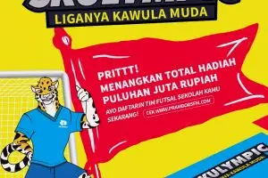 Ajang futsal antarsekolah ini ngajak kawula muda berjiwa sportif