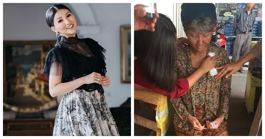 Seleb berdandan jadi nenek ini manglingi Instagram 
