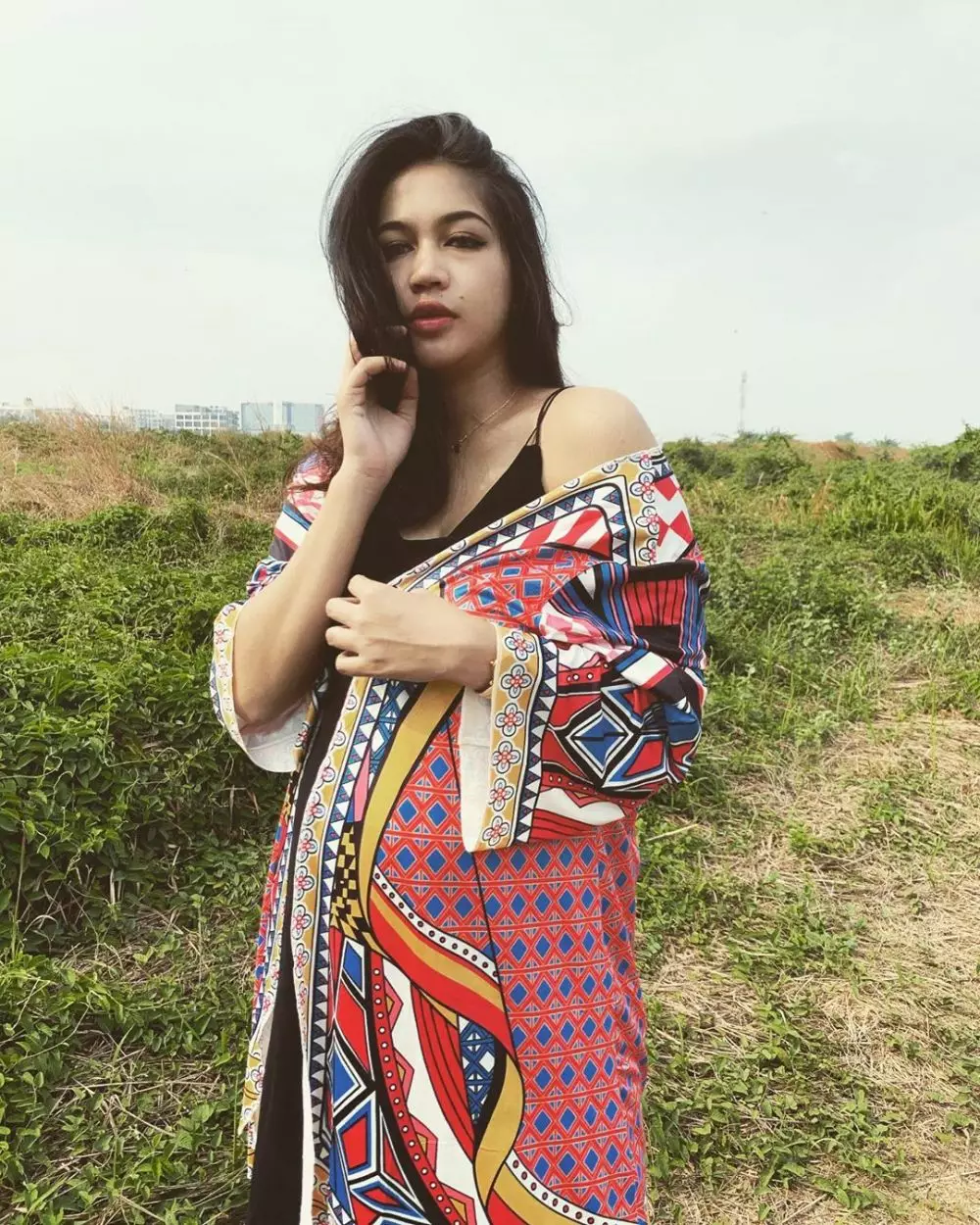 Gaya Eriska baby bump  Instagram 