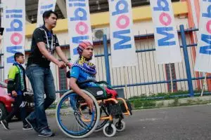 Suara difabel dari dalam stadion Si Jalak Harupat