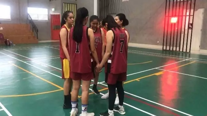 Maudy Koesnaedi ternyata jago basket © 2019 instagram.com