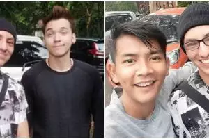 6 Momen Dylan Carr ketemu pemain Anak Langit di lokasi syuting