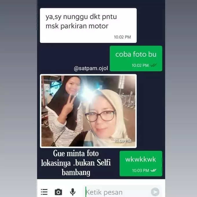 kirim foto lokasi driver ojek online © berbagai sumber kirim foto lokasi driver ojek online © berbagai sumber