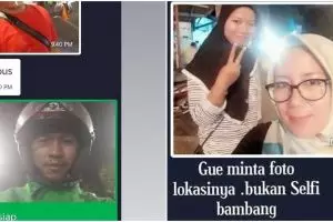 8 Momen driver ojek online & penumpang kirim foto lokasi, kocak