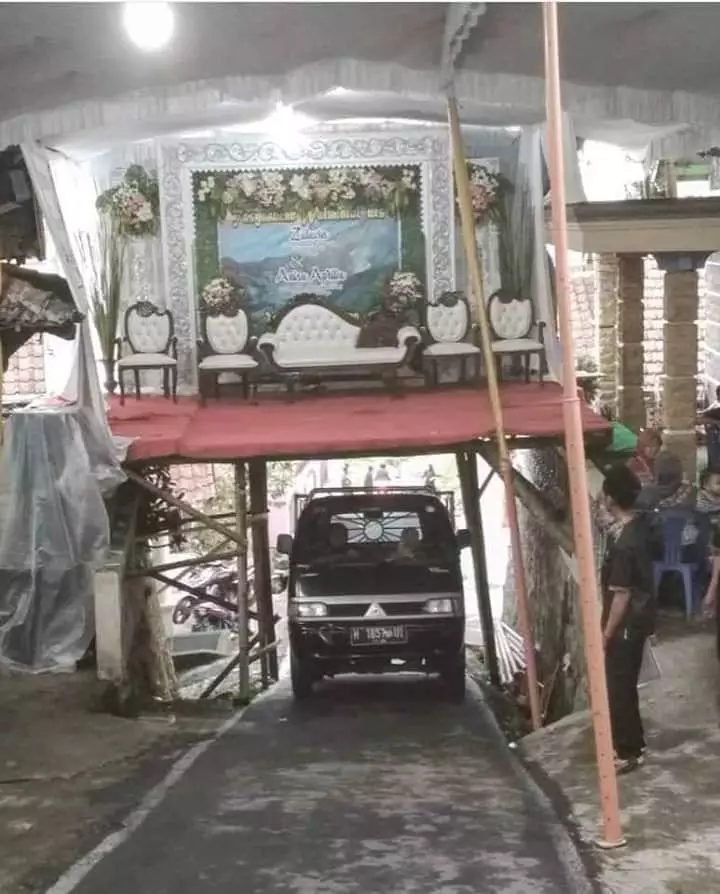 Potret tempat pernikahan tak biasa Instagram 