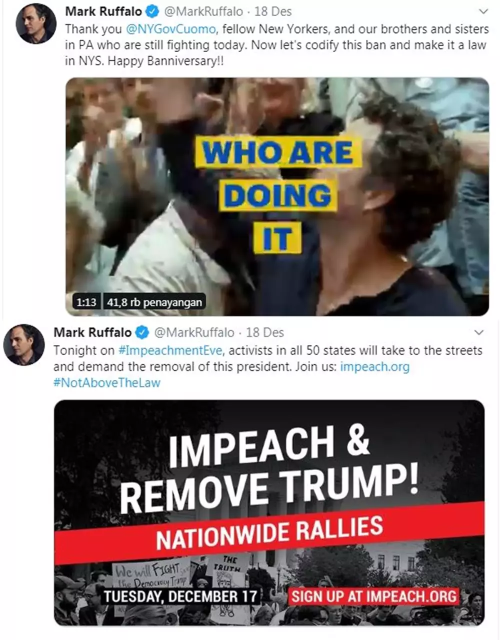 Reaksi seleb Hollywood berbagai sumber  Reaksi seleb Hollywood berbagai sumber