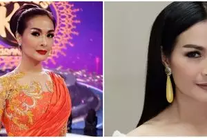 6 Penampilan Iis Dahlia tanpa polesan makeup, natural abis