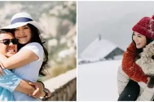 6 Potret tasyakuran kehamilan Tipang istri Arief Muhammad