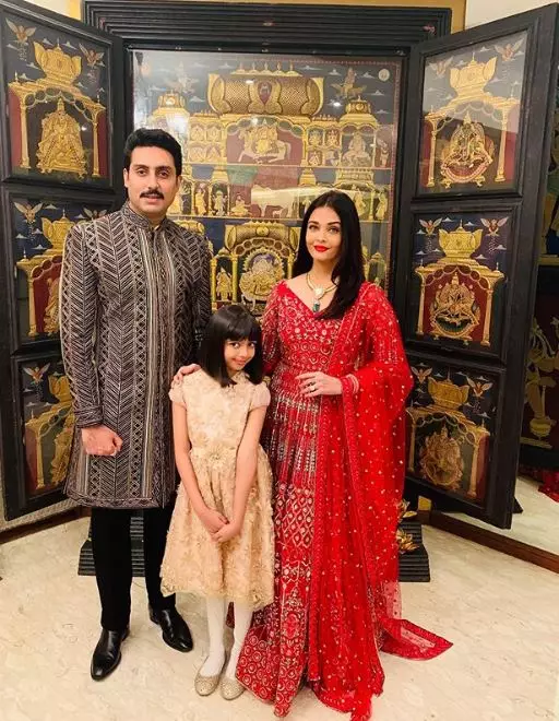 potret anak aishwarya rai  Instagram