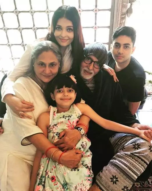 potret anak aishwarya rai  Instagram