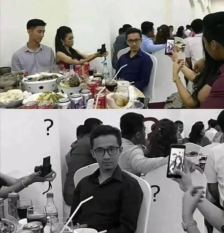 pasrah sama keadaan lucu sedih ketawa © berbagai sumber