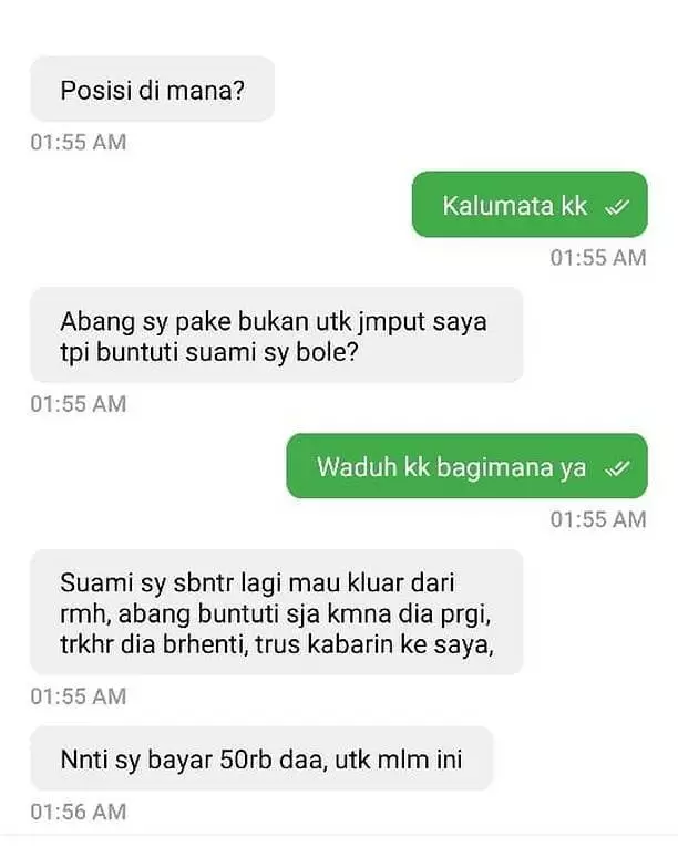 orderan nyeleneh ojol © 2019 brilio.net