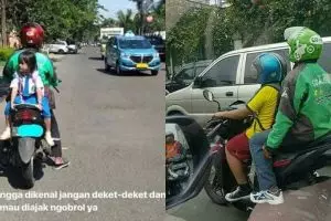 9 Momen absurd anak kecil naik ojek online ini bikin ngakak
