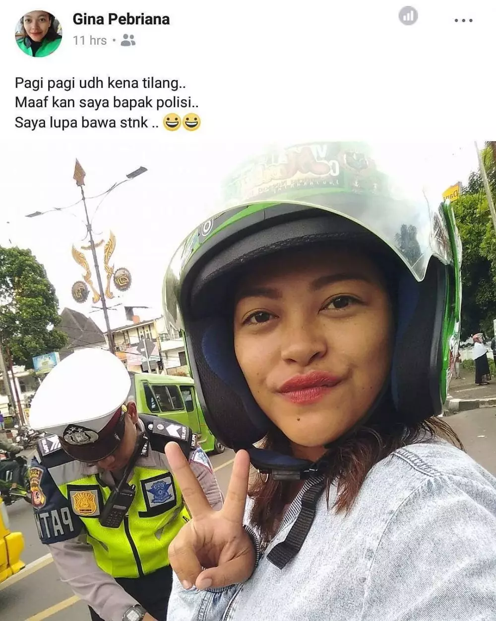 curhat driver ojek online ditilang © berbagai sumber