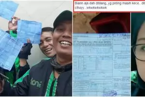 7 Curhat driver ojek online saat ditilang, ekspresinya kocak