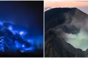 5 Fakta di balik keelokan Gunung Ijen, blue fire jadi primadona
