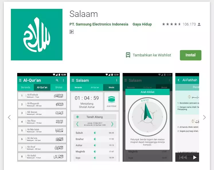 Aplikasi pencarian arah kiblat akurat untuk Android & iOS Istimewa