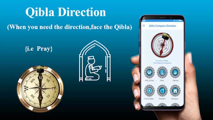Aplikasi pencarian arah kiblat akurat untuk Android & iOS Istimewa