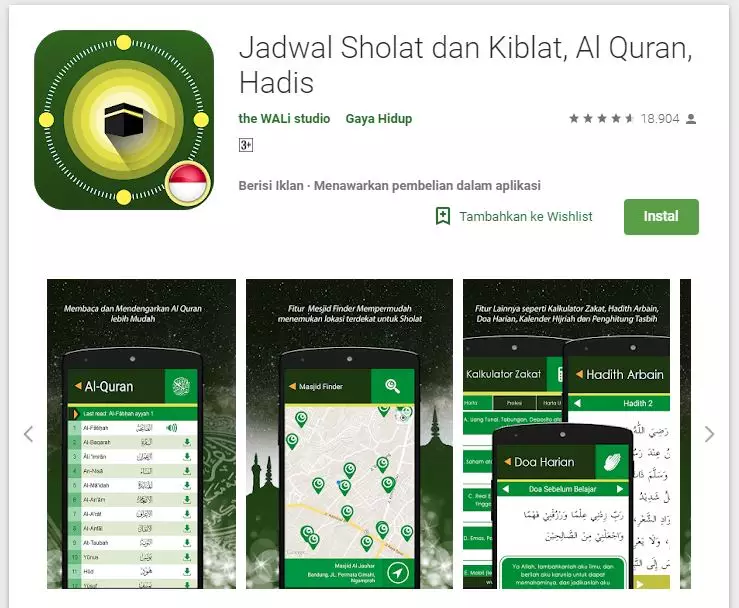 Aplikasi pencarian arah kiblat akurat untuk Android & iOS Istimewa