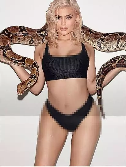 Seleb pose ular lagi berbagai sumber Seleb pose ular lagi berbagai sumber