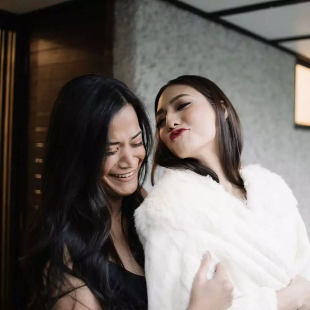 Nadia Saphira di Selandia Baru  Instagram 