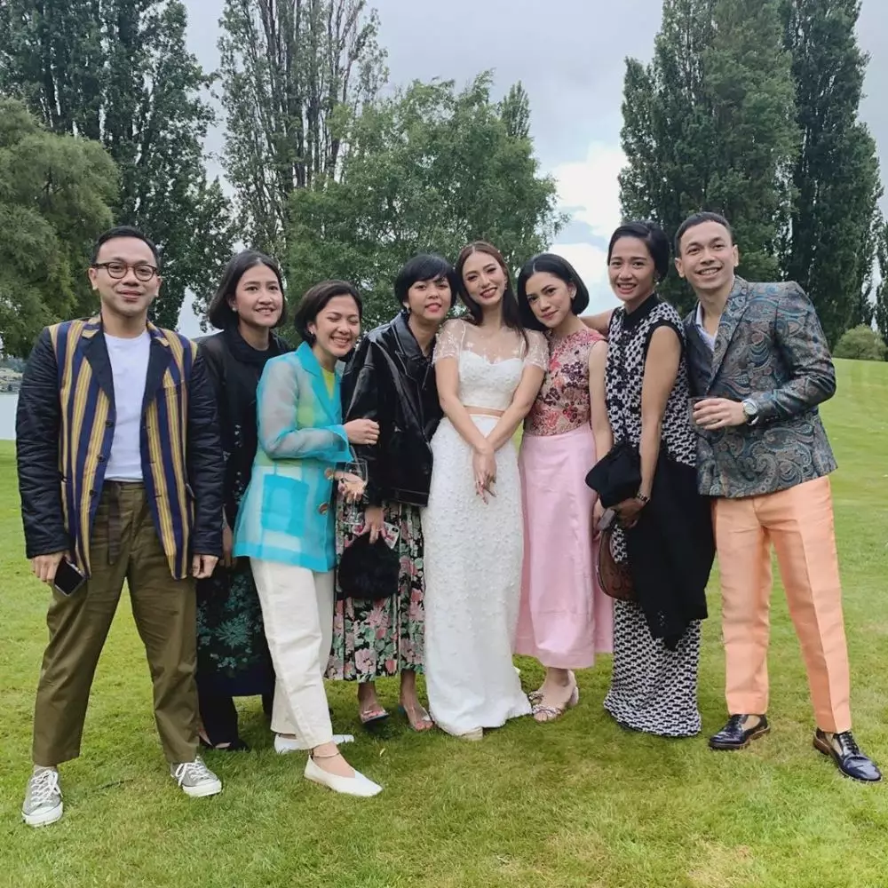 Nadia Saphira di Selandia Baru  Instagram 