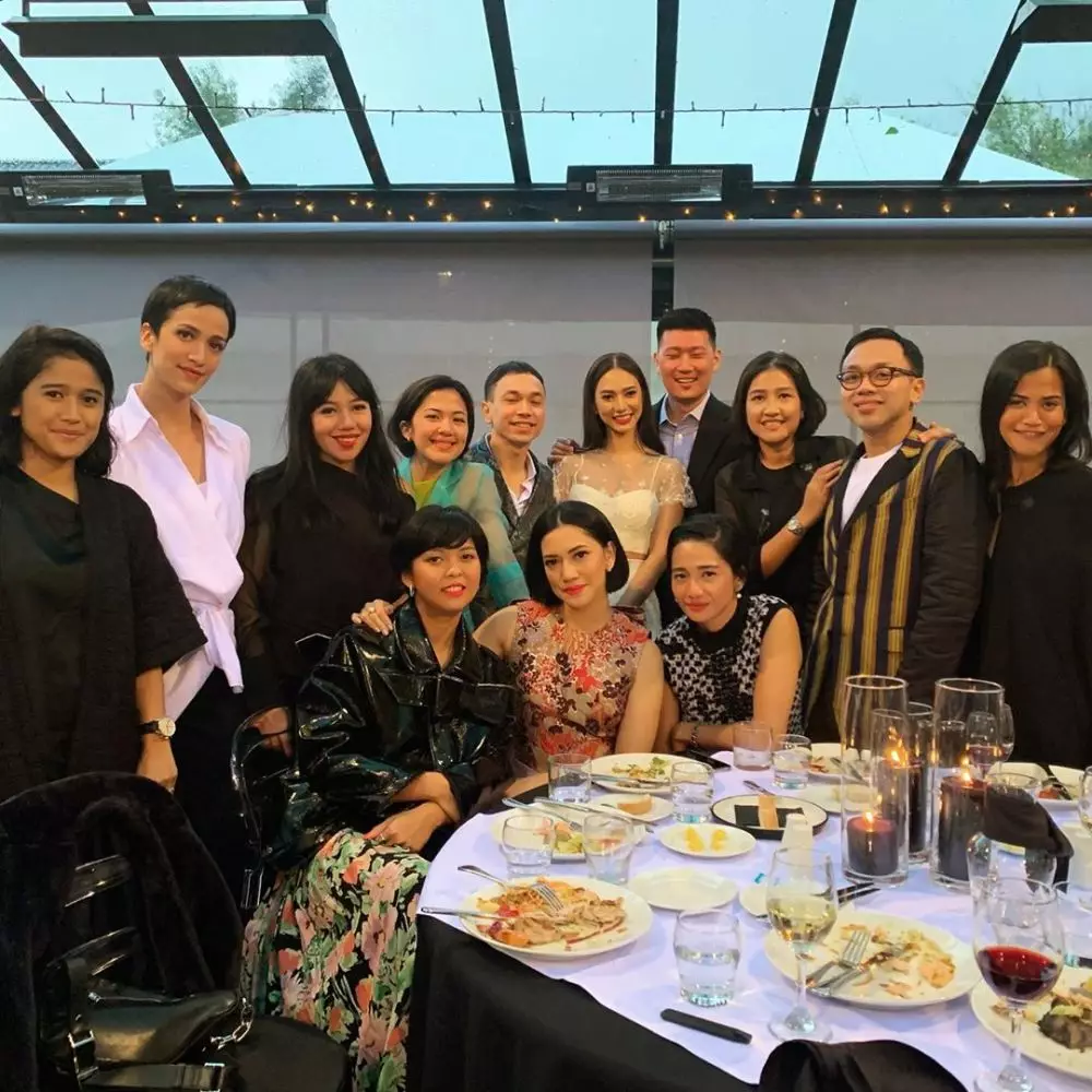 Nadia Saphira di Selandia Baru  Instagram 