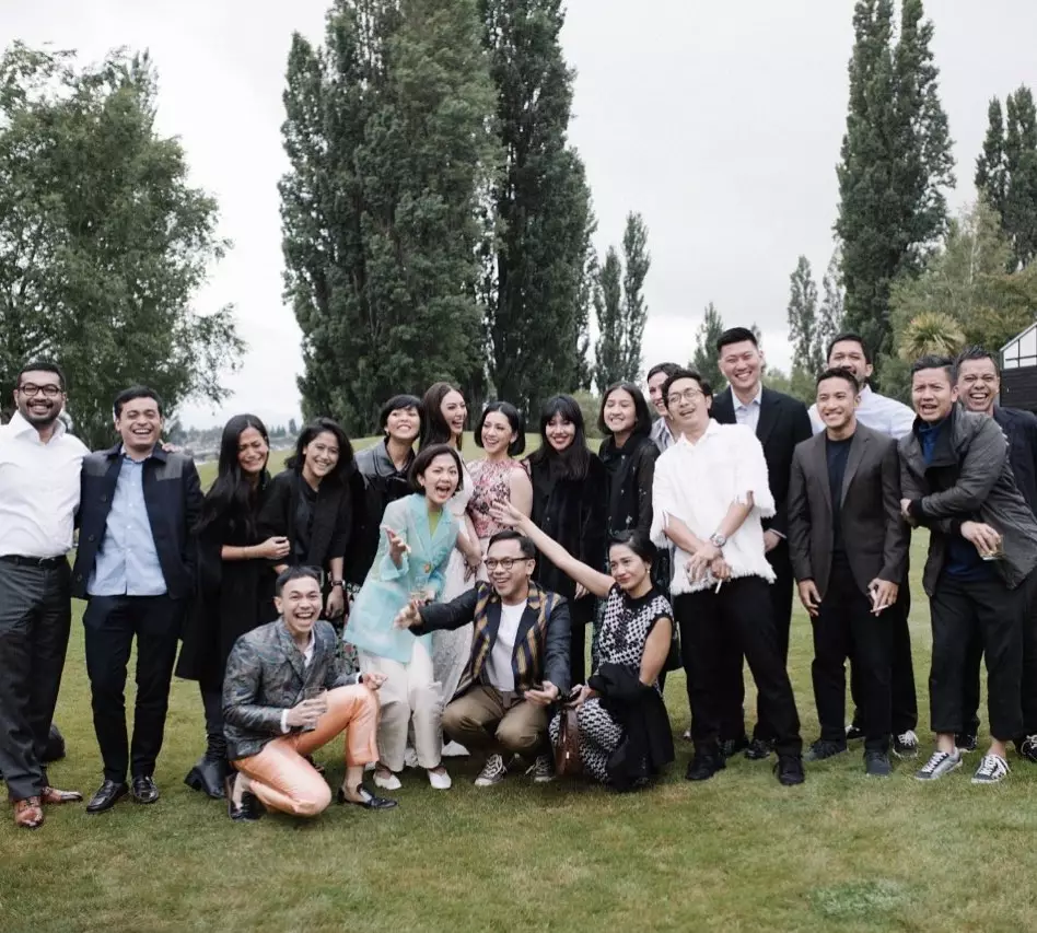 Nadia Saphira di Selandia Baru  Instagram 