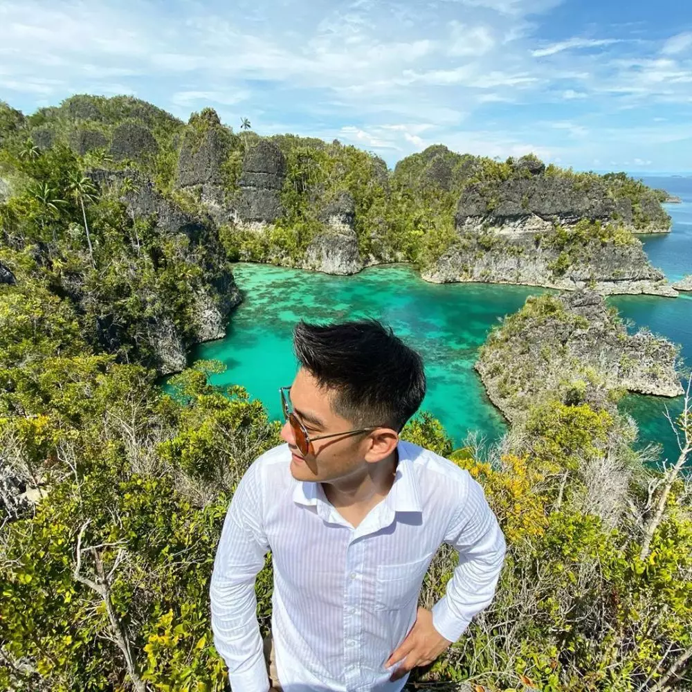 Unggah foto bareng mermaid Instagram/@boywilliam17