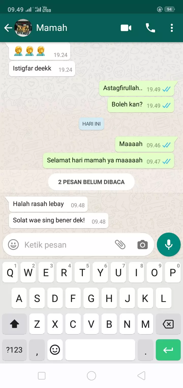 chat hari ibu lucu © 2019 brilio.net chat hari ibu lucu © 2019 brilio.net