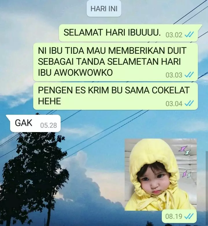 chat hari ibu lucu © 2019 brilio.net chat hari ibu lucu © 2019 brilio.net