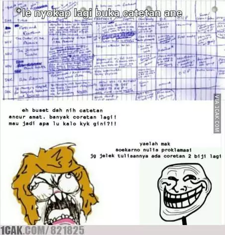 Meme tulisan jelek © 2019 brilio.net