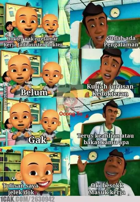 Meme tulisan jelek © 2019 brilio.net