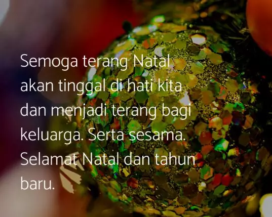 ucapan natal istimewa