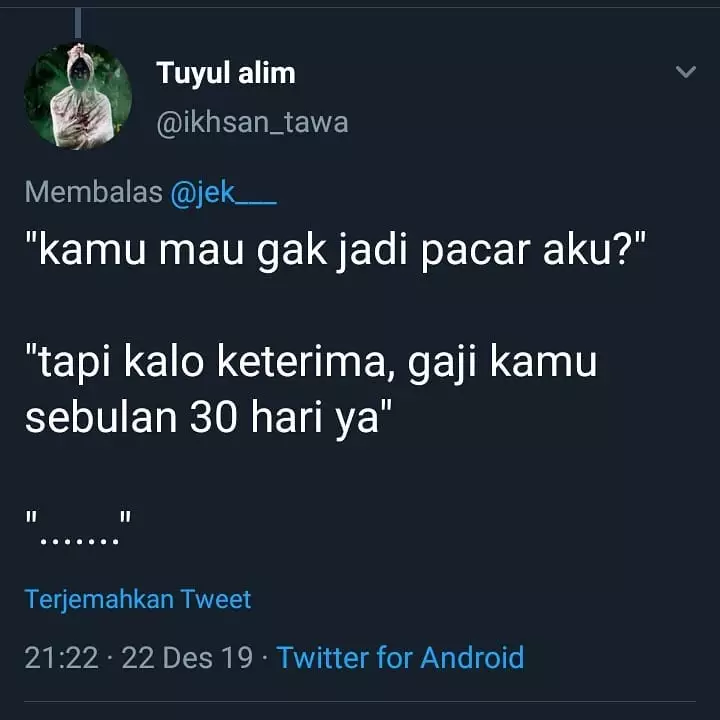 Cuitan 'nembak gebetan' © 2019 brilio.net