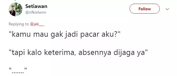 Cuitan 'nembak gebetan' © 2019 brilio.net