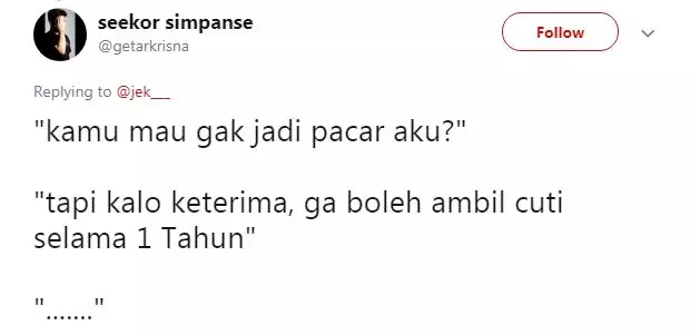 Cuitan 'nembak gebetan' © 2019 brilio.net