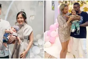 6 Seleb rayakan Natal 2019 dengan anak pertama, makin meriah