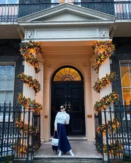 Potret Syahrini dan Reino Barack liburan ke London Instagram/@princessyahrini Potret Syahrini dan Reino Barack liburan ke London Instagram/@princessyahrini