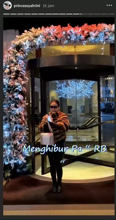 Potret Syahrini dan Reino Barack liburan ke London Instagram/@princessyahrini Potret Syahrini dan Reino Barack liburan ke London Instagram/@princessyahrini