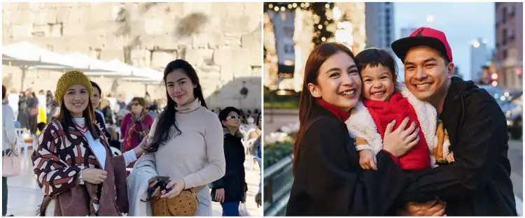 Potret 7 seleb rayakan Natal 2019 di luar negeri, ada ke Jerusalem