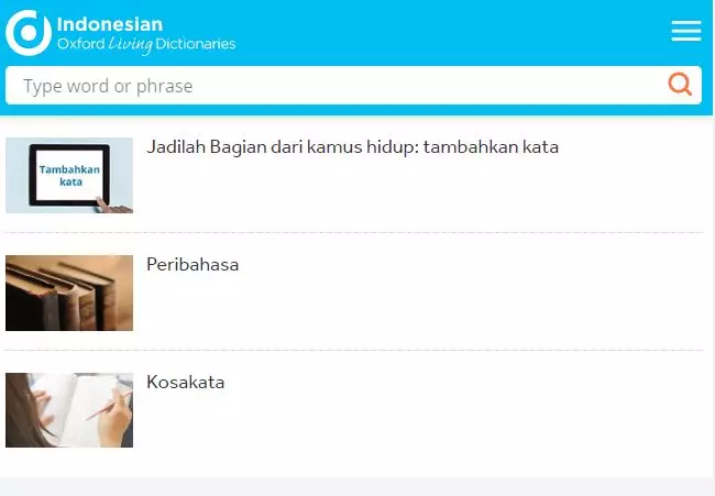 Layanan translate Inggris-Indonesia online berbagai sumber