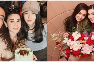 10 Potret kedekatan Karen Vandela dan sang ibu, bak kakak-adik