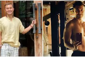 7 Potret Anjasmara pamer perut six pack, bikin gagal fokus