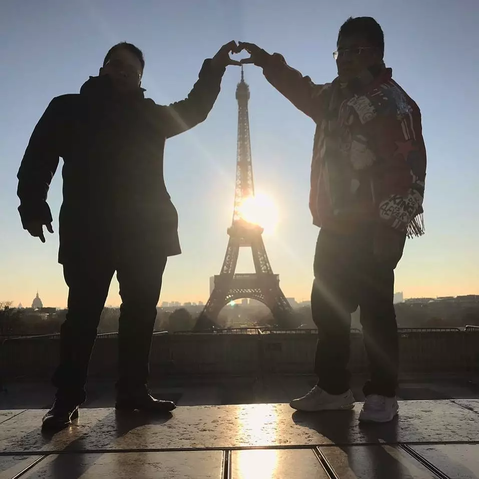 Hotman Paris dan anaknya © 2019 Instagram