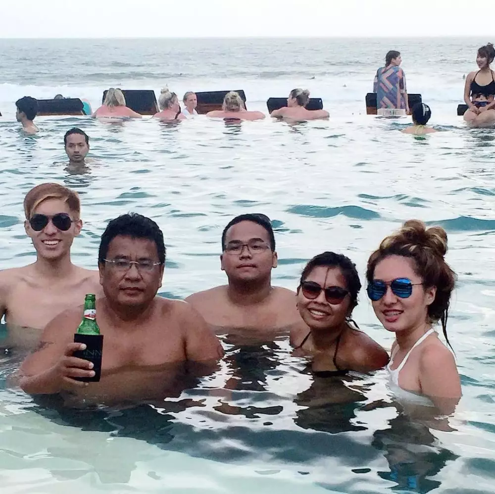 Hotman Paris dan anaknya © 2019 Instagram